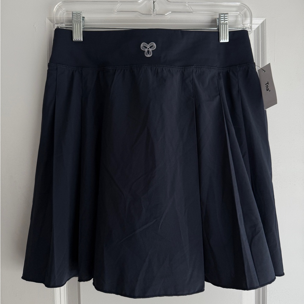 TNA Navy Move Serve Tennis Skirt
